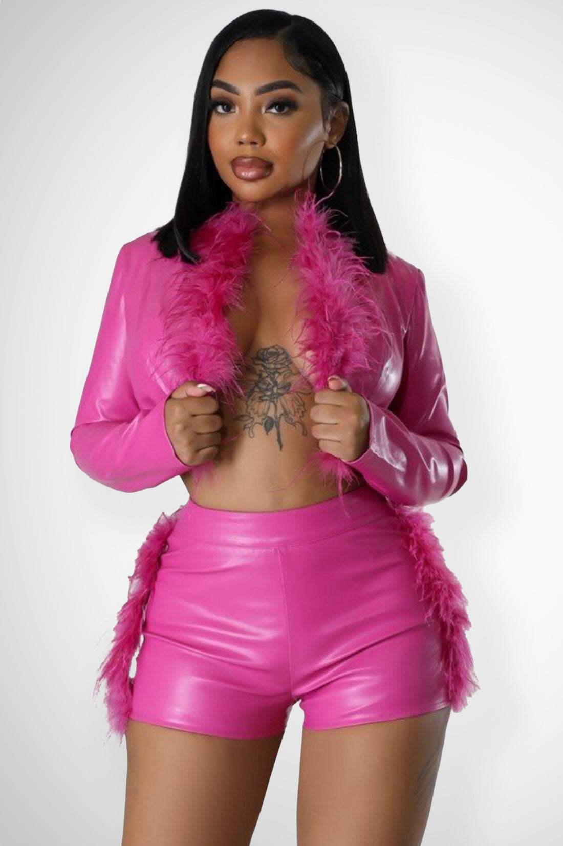 PoundCake Pink Pleather Dream Set