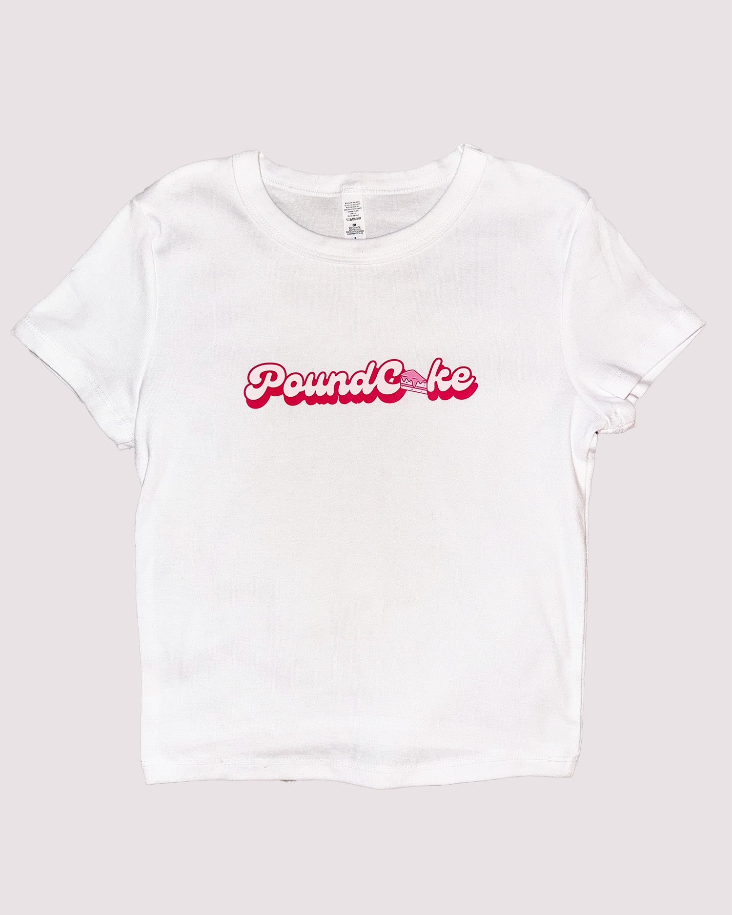 Poundcake Logo Crop T-Shirt